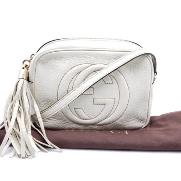 Gucci Disco Soho Camera Leather Crossbody Bag - Picture 2 of 16